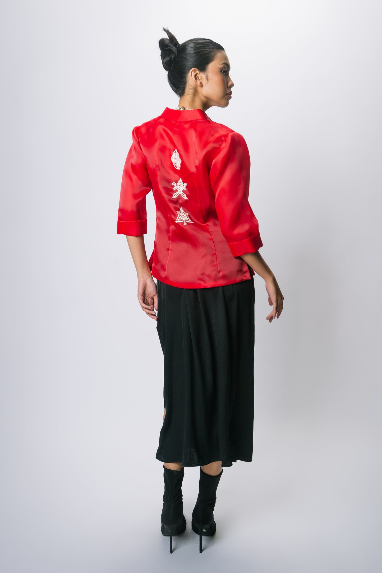 Agimat Lady Barong (Coral Red)