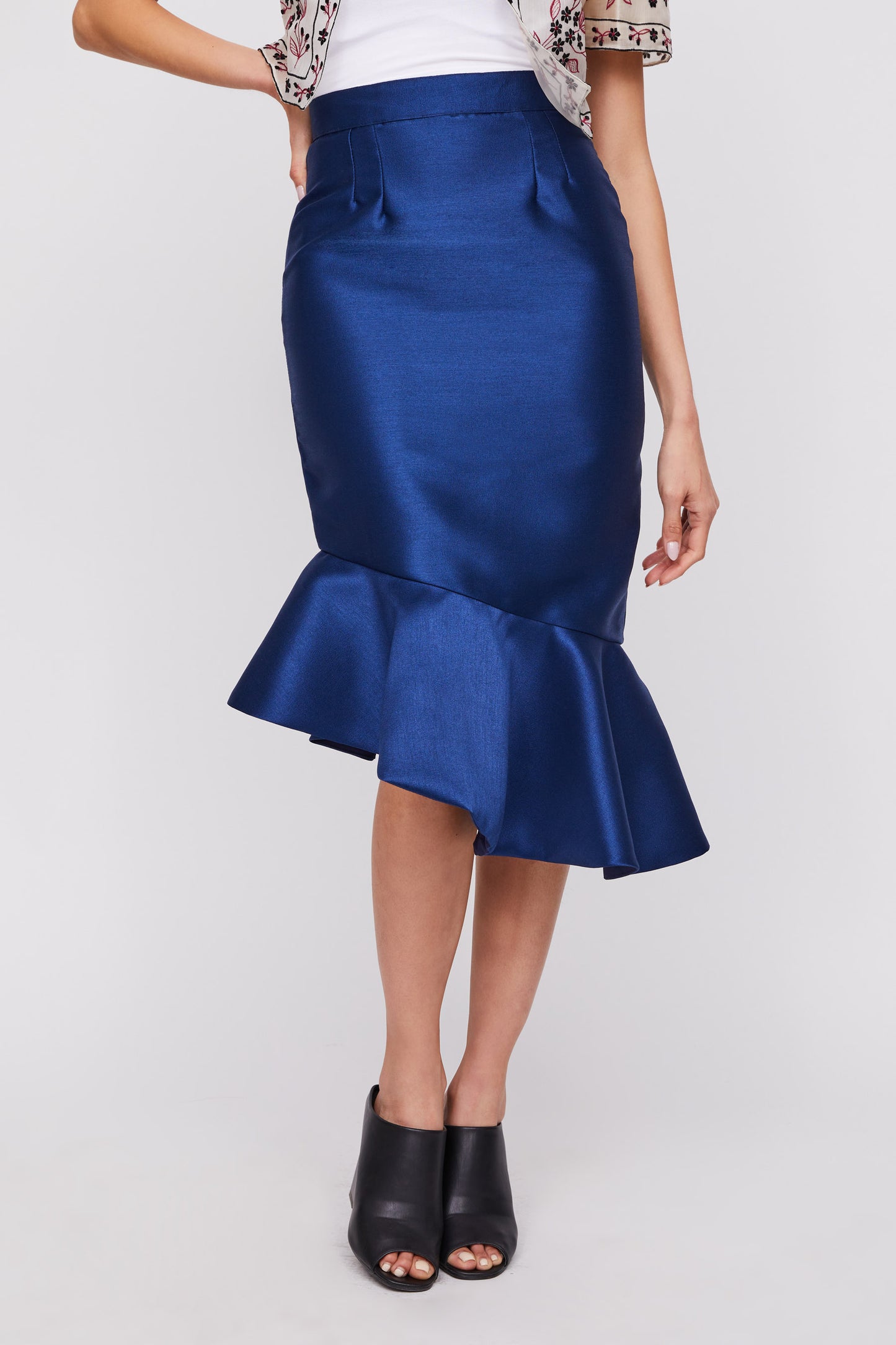 Emilia Navy Blue Skirt