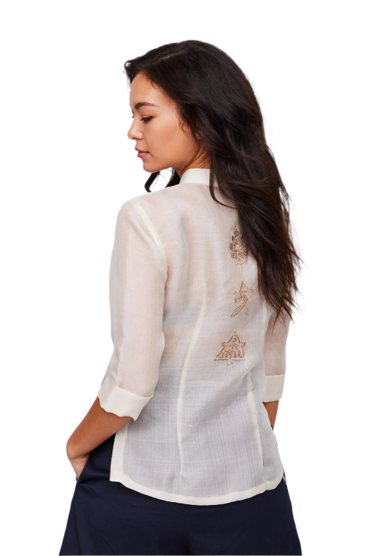 women cocoon barong