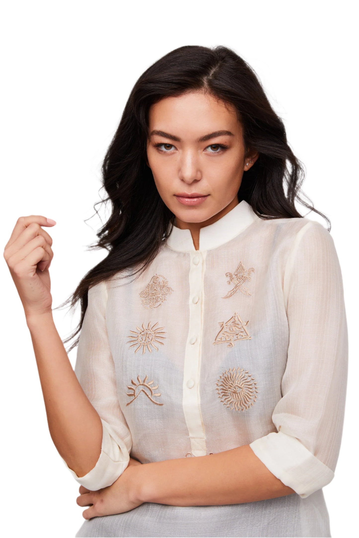 women traditional cocoon barong