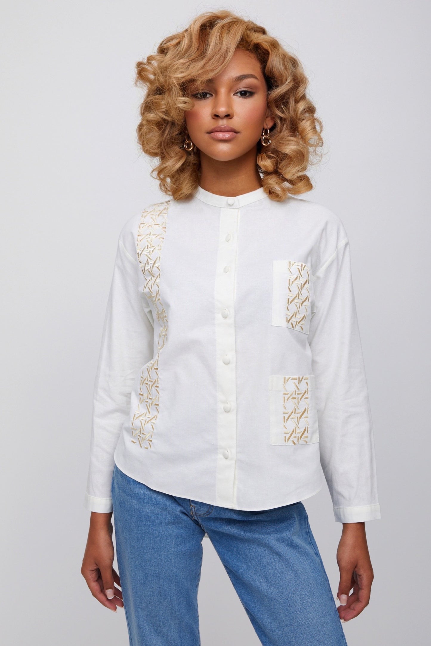 Tessie Lady Barong (Full Button)